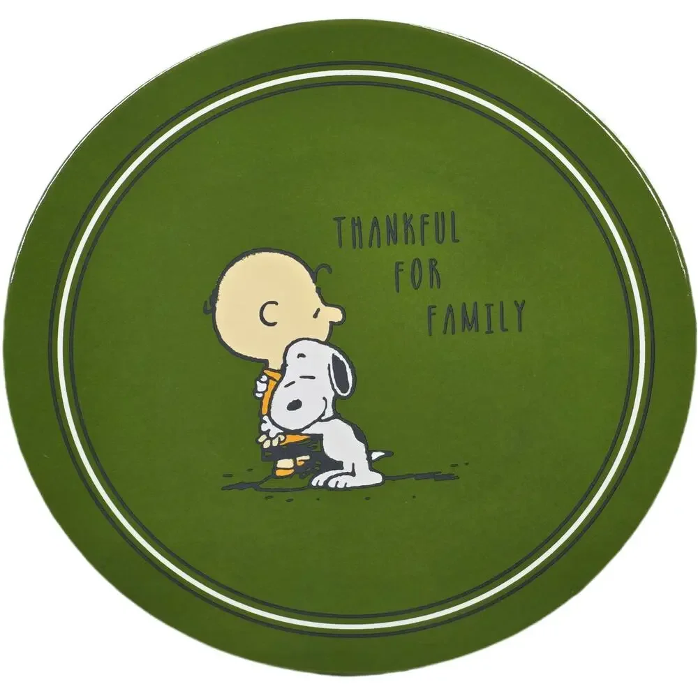 POTTERY BARN KIDS PEANUTS MELAMINE PLATES – SNOOPY & CHARLIE BROWN – SET OF 2